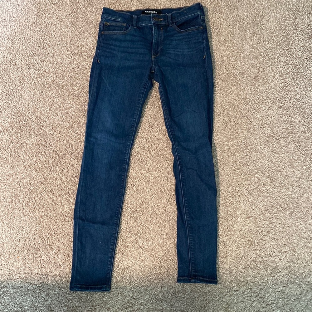 Womens express jeans size 4R